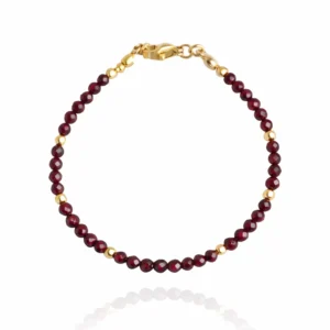 Bransoletka z granatem
