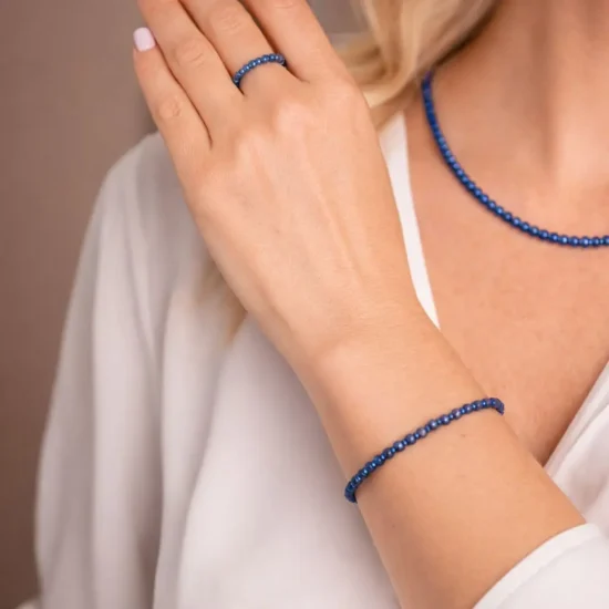 szafir pierscionek bransoletka szafir pierscionek bransoletka