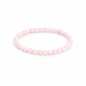 opal różowy pierscionek