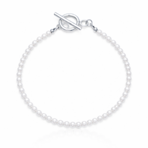 Bransoletka z perłą szklaną