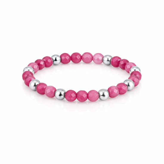 pierścionek turmalin różowy