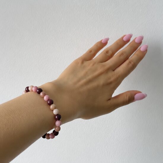 Bransoletka_rodonit_z_granatem_2 Bransoletka_rodonit_z_granatem_2