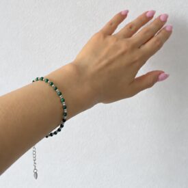 Bransoletka_z_malachitem_silver